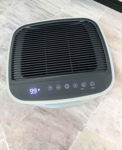 Čistička vzduchu se zvlhčovačem Air Essence Cyclone, 115-130m2, 7" LCD dotykový displej, UVC sterilizátor photo review